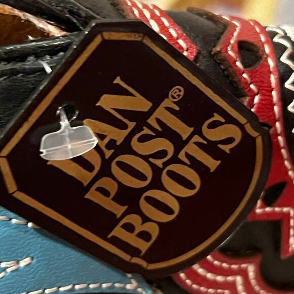 Dan Post Men's Cherokee Bill Western Cowboy Snip-Toe Boot Size 12/10.5” NWT - Picture 8 of 12